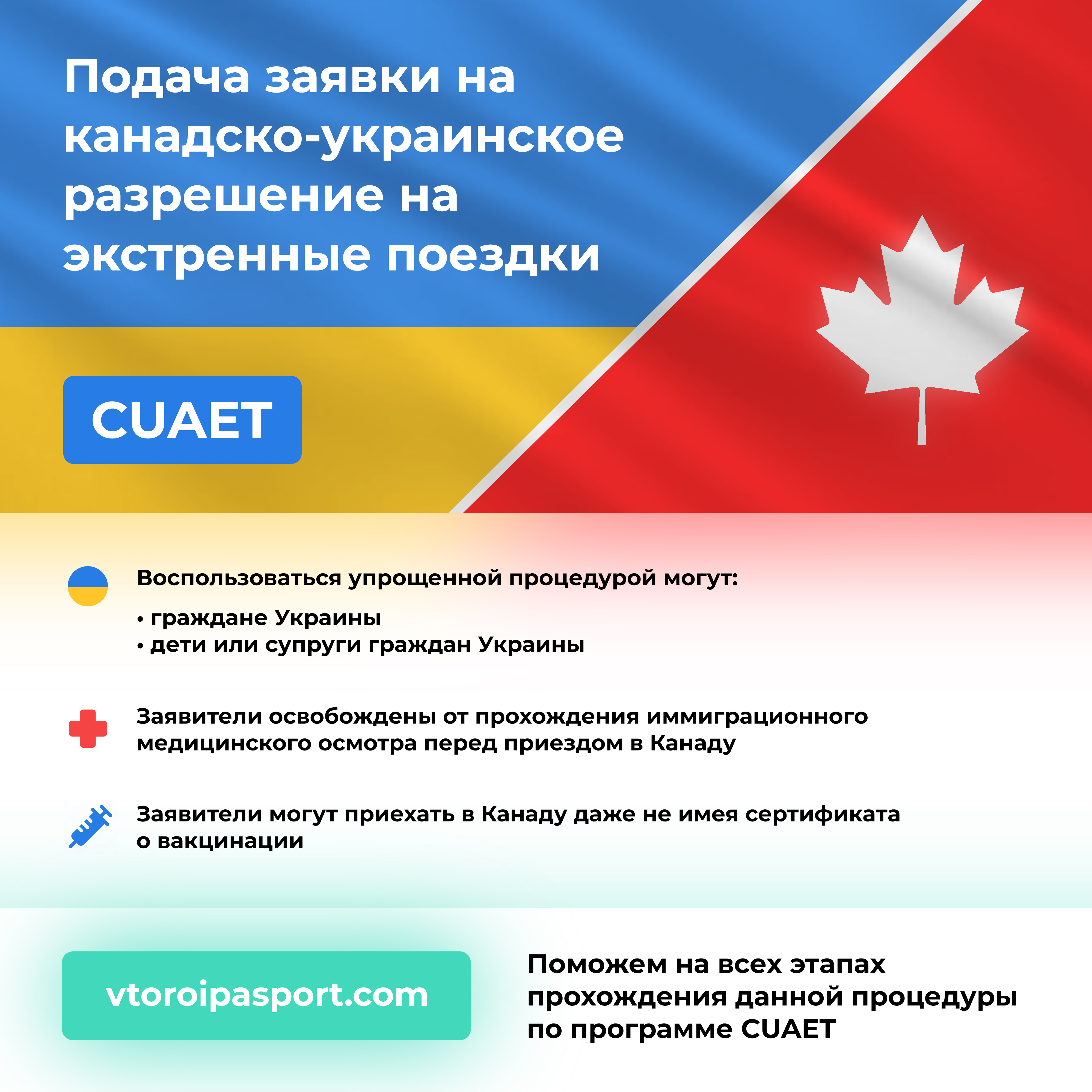 канадское разрешение на вьезд для украинцев
